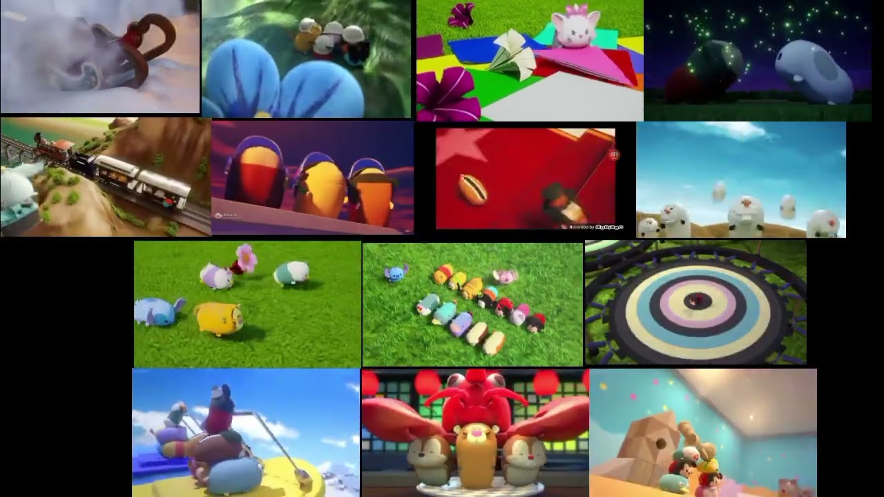 Tsum Tsum Episode Played at the Same Time