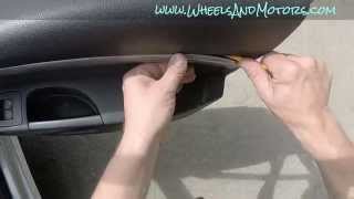 How to remove door trim (front) on VW Sharan 7N (Second generation)