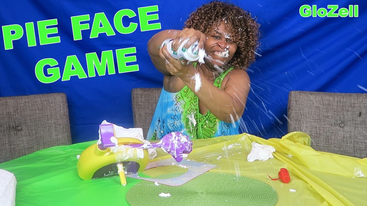 Pie Face Game - GloZell