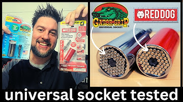 🔧Red Dog Universal Socket vs Gator Grip Universal Socket [455] 🔧