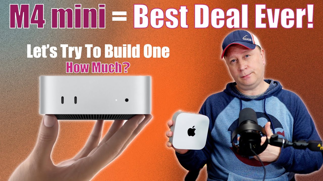 Is Apple's M4 Mac mini The Best Value Of All Time? Let's Try To Build ...