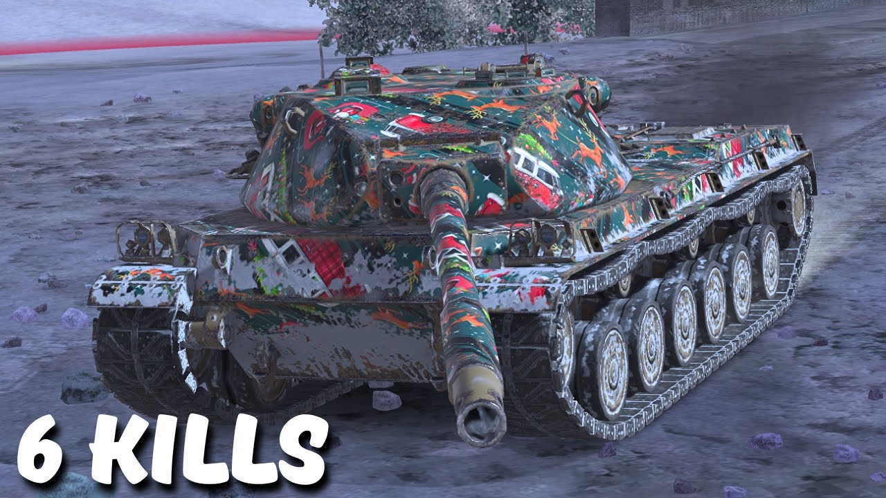 SMV Controcarro mod. 1956 - 6 KILLS | 4,2 K Damage, WoT Blitz Replay