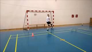 Futsal goalkeeper training