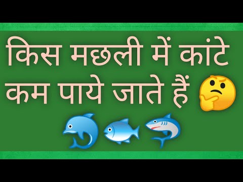 वीडियो: कौन सी मछली काटती है