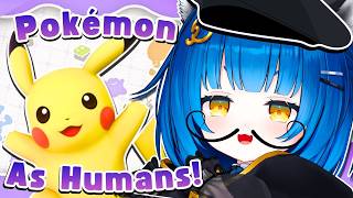 【DRAWING】Design Pokémon as Humans! 🕹️【Poko Rakun】