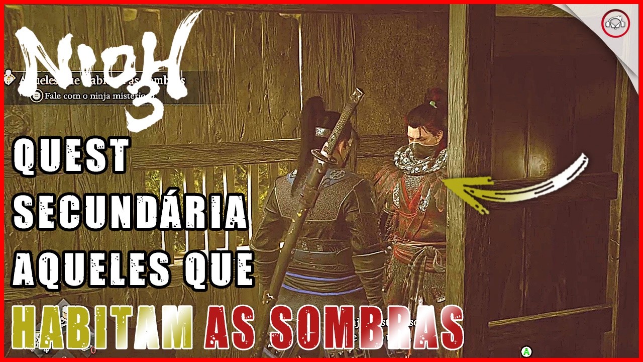 Miniatura do vídeo Nioh 3, Quest secundária Aqueles que Habitam as Sombras | Super-dica