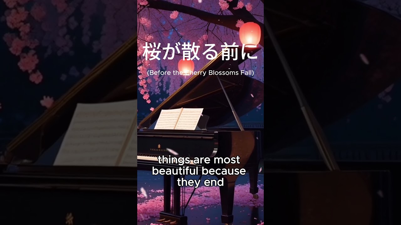 🎼 If Tomorrow Ended – 桜が散る前に (Before the Cherry Blossoms
