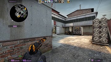 4 USP kills - Pistol Round on Cache on an ESEA PUG