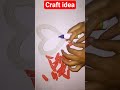Out of waste easy wall craft idea 💡 #shorts #wallhanging #craftideas #viralshorts #trending
