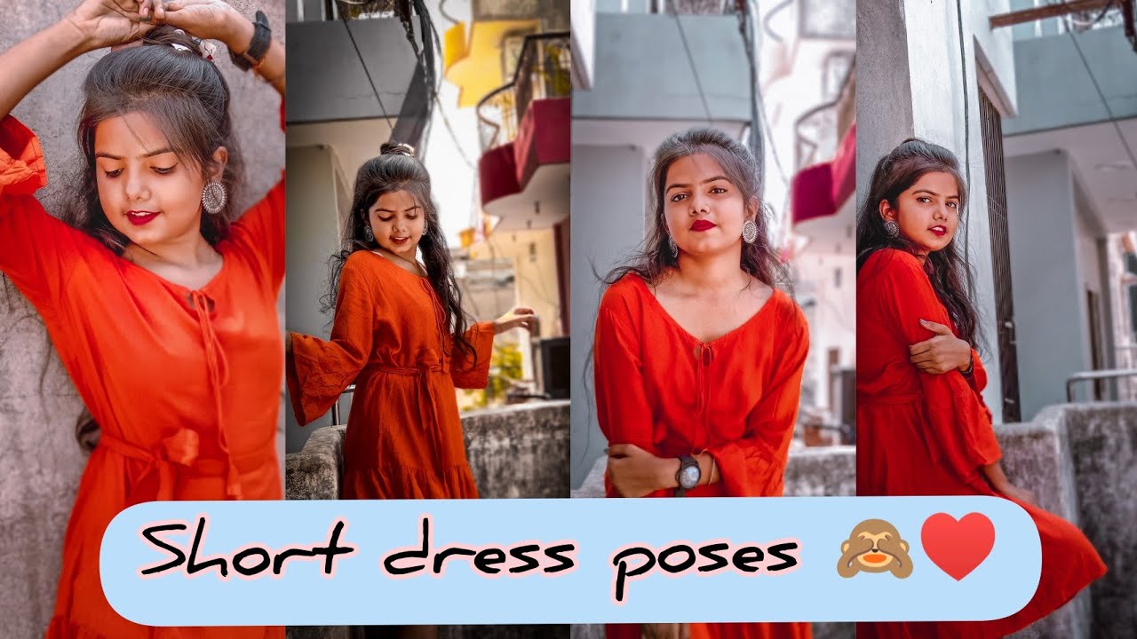 short dress poses♥️ 20+ cute girl pose one piece dress poses pose in