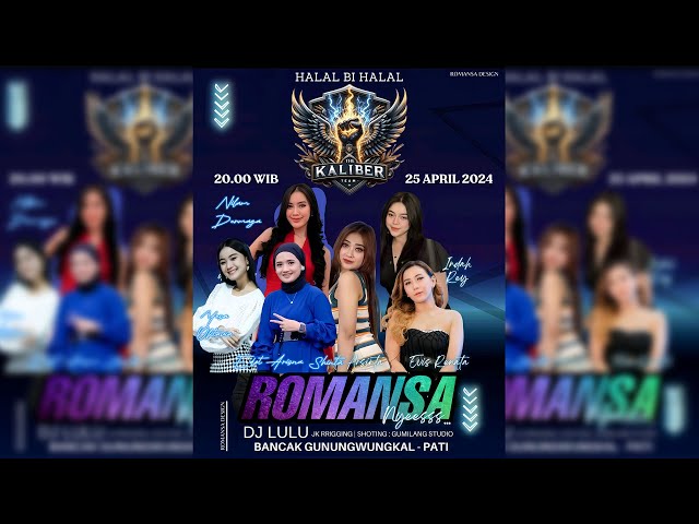 🔴LIVE STREAMING ROMANSA NYESS - HALAL BIHALAL KALIBER BANCAK GUNUNGUNGKAL PATI class=