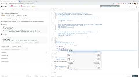 LeetCode 341:  Flatten Nested List Iterator