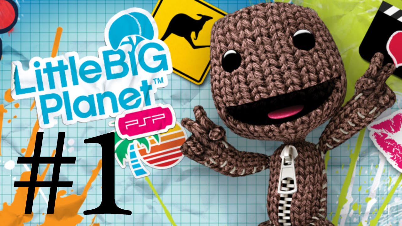 Let's Play Little Big Planet PSP [100%] - Part 1 - YouTube