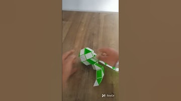 Snake cube 48 pieces Rabbit || Please like and Subscribe 😇😇🙏🙏