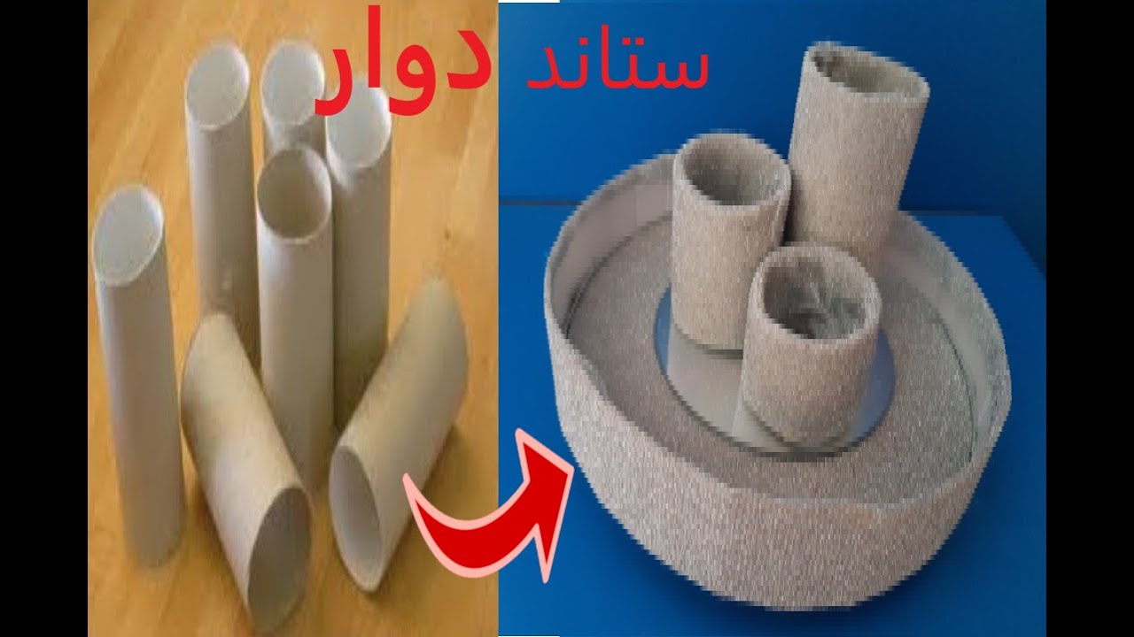 طريقة عمل حامل مكياج دوار بدون تكلفةDIY organizing makeup