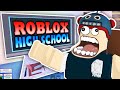 BUILDING HOUSES AT HIGH SCHOOL!! | Roblox