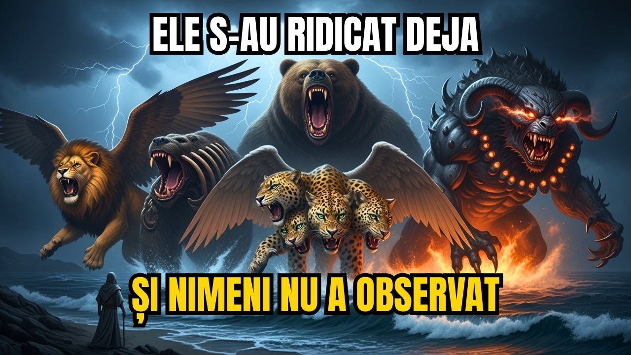 PROFEȚIA CELOR PATRU FIARE – VIZIUNEA lui Daniel Despre Imperiile Lumii