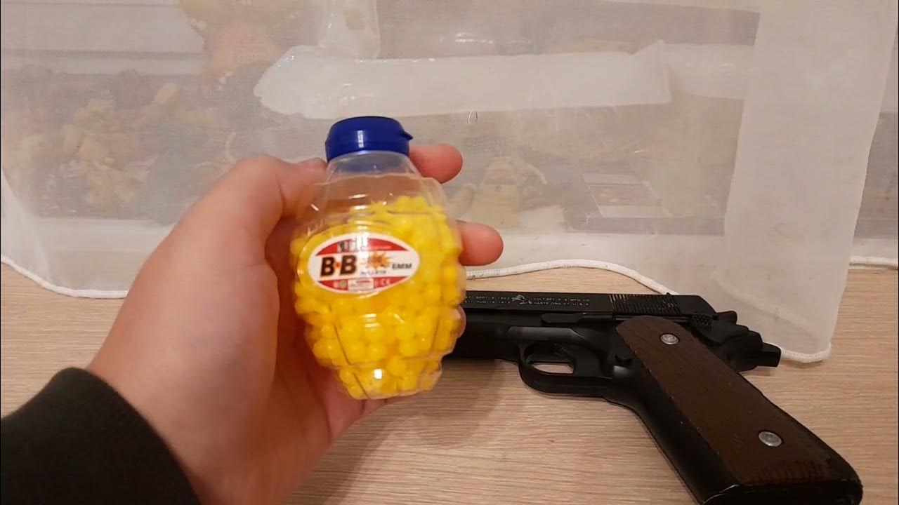 Обзор на ИГРУШЕЧНЫЙ ПИСТОЛЕТ кольт М1911 - YouTube