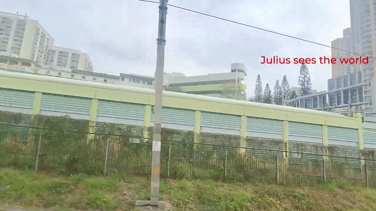 東鐵綫R-Train D022/D024 大圍至大學行車片段