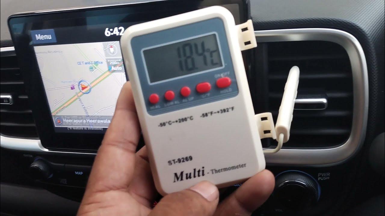 How to check car AC with multi thermometer ll कार की एसी कैसे चेक करें ? ll Life 121 ll Venue