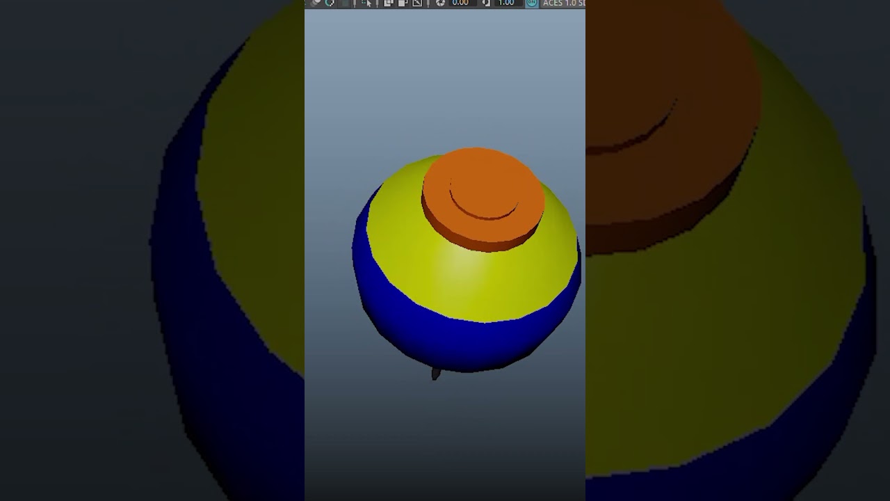 “Lattu 3D Modeling in Autodesk Maya | Traditional Spinning Top” 