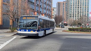 MTA/ RIOC Q94 F shuttle, Q102 bus action