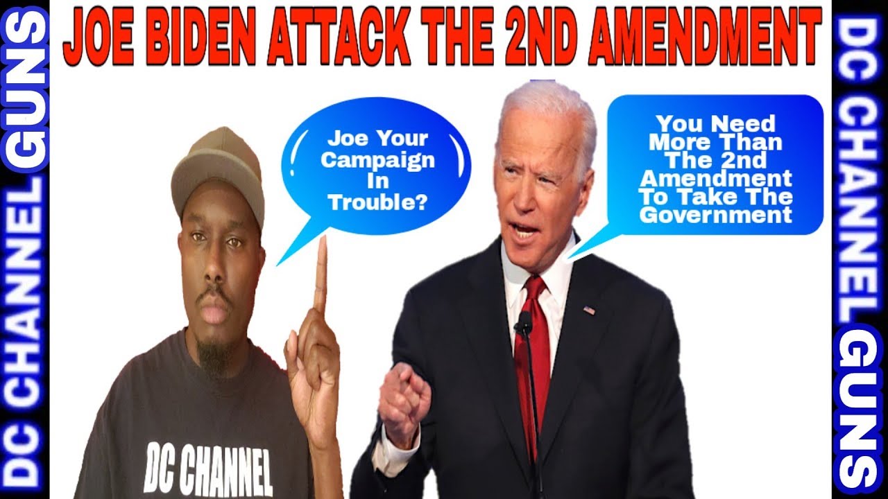 Joe Biden Speech Challenge The 2nd Amendment Supporters Against The Government | GUNS