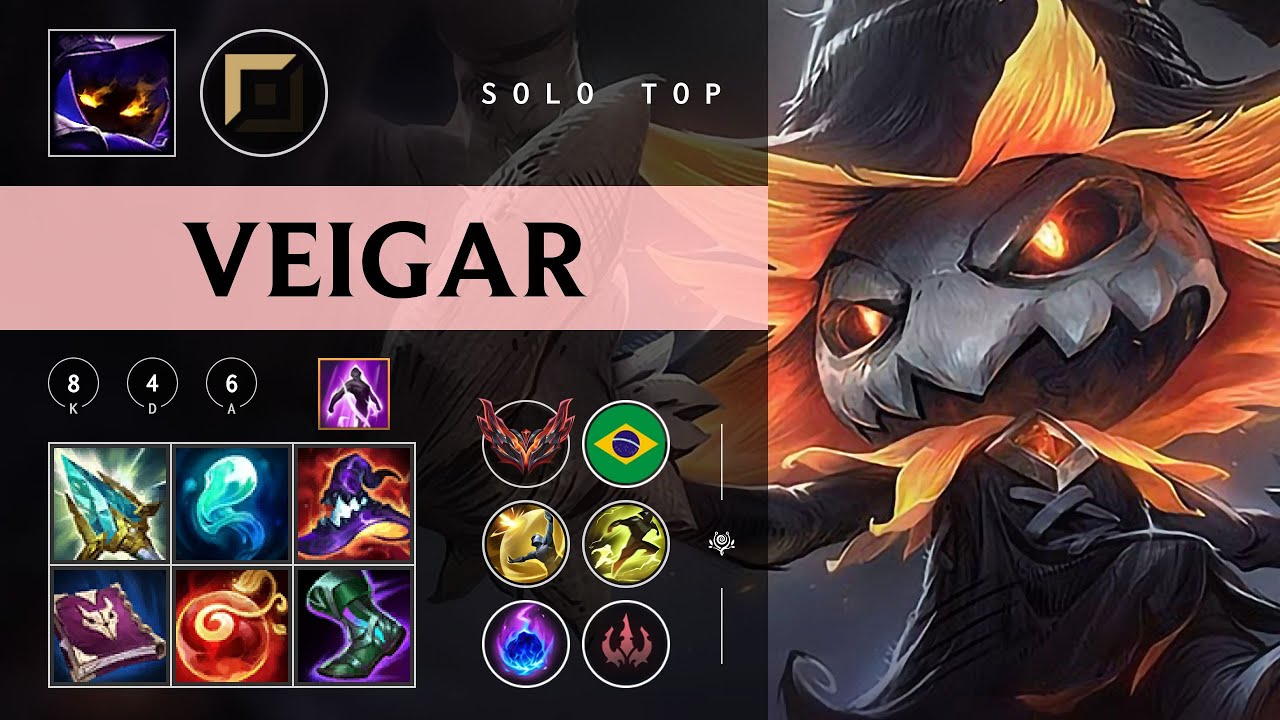 Veigar Top vs Varus - BR Grandmaster Patch 26.01