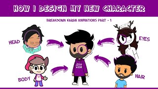 How I designed my new Character | Breakdown Karan Animations PART - 1 screenshot 5