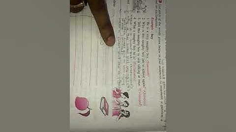 Class 6 (English Grammar Exercise) Chapter 1 Part 5 #Mr. Balram