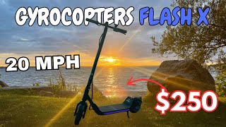BEST Amazon Budget E-Scooter? Gyrocopters Flash X