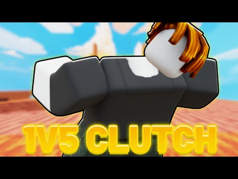 How I Did A 1v5 CLUTCH In RANKED.. | Roblox Bedwars Ranked - YouTube