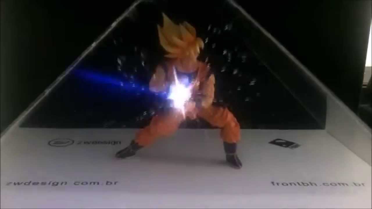 Dragon ball : un nouvel hologramme de Goku des plus impressionnants 