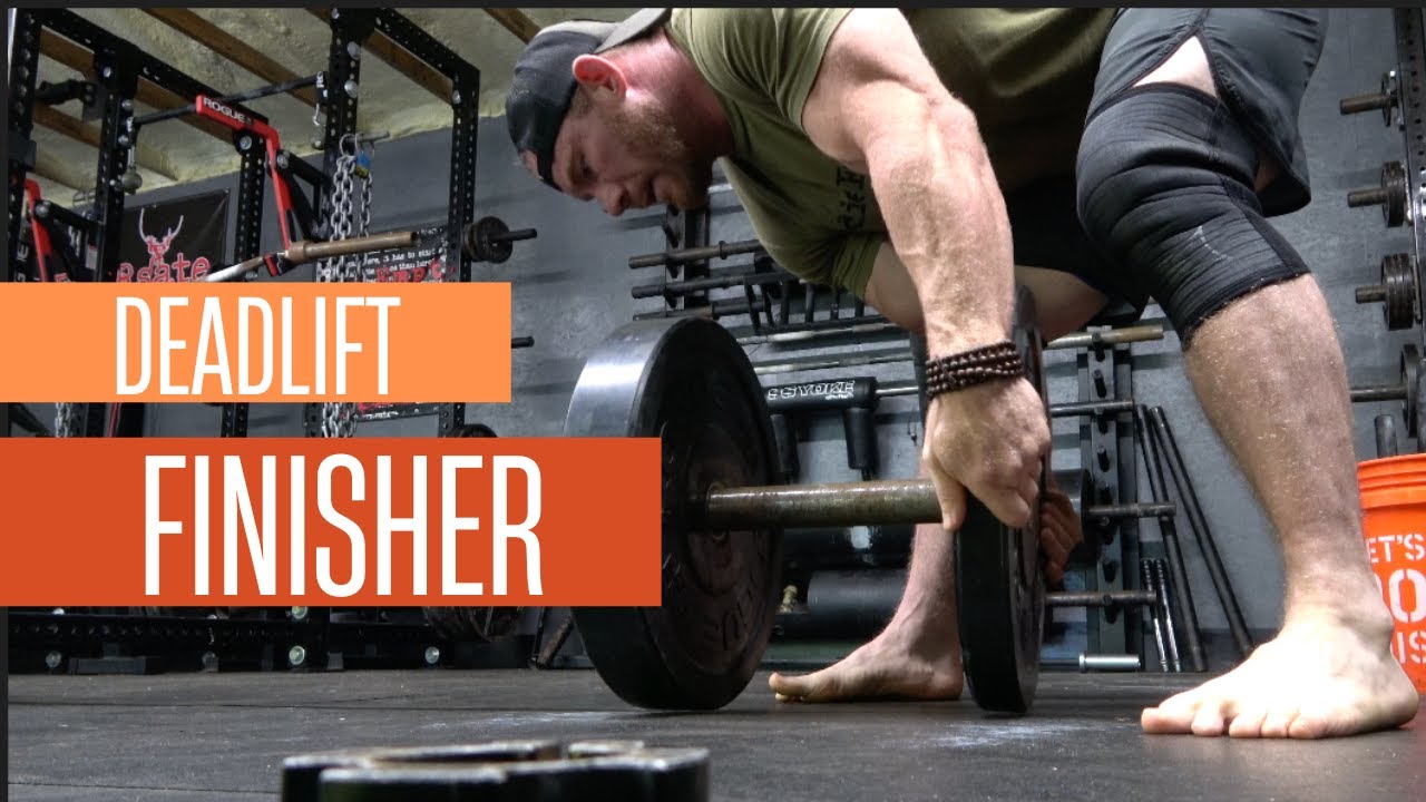 GREAT WAY to FINISH a DEADLIFT Day!!