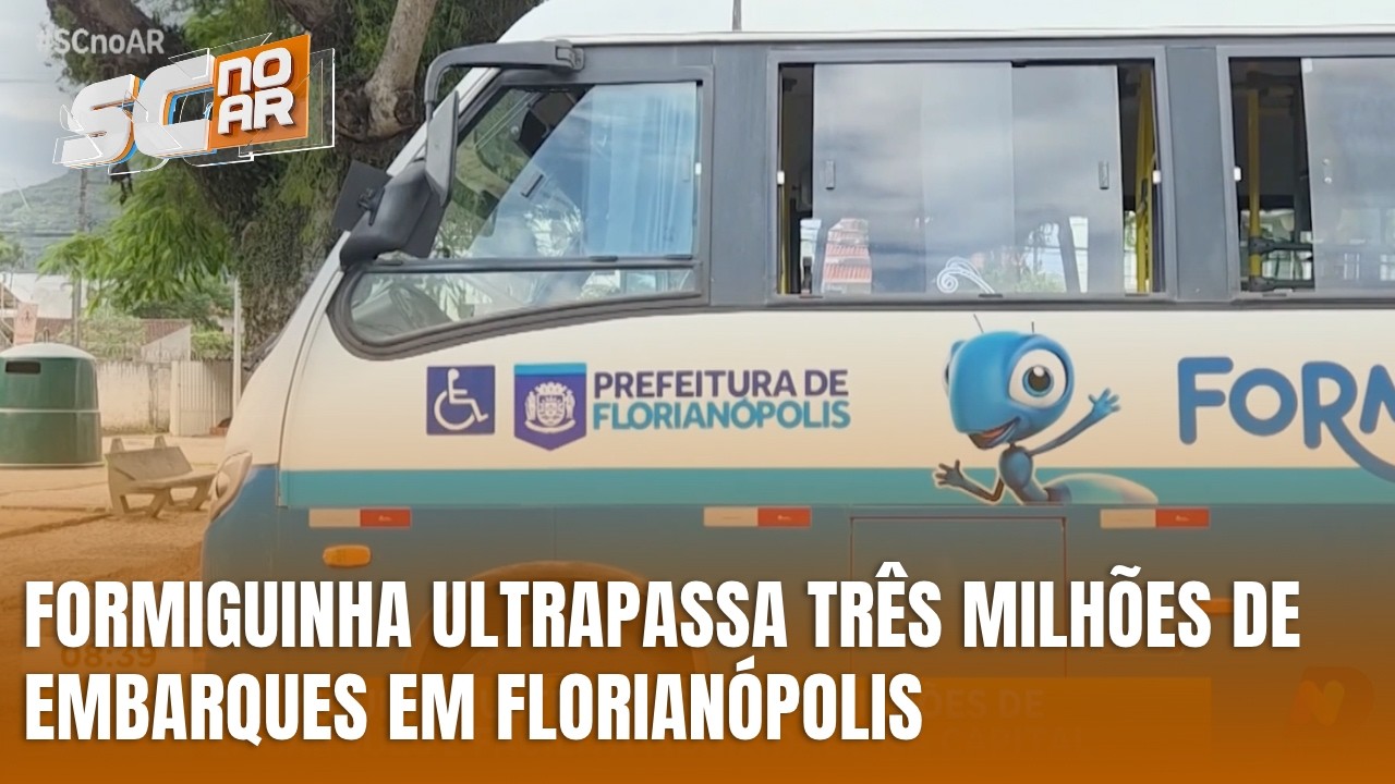 Transporte gratuito Formiguinha supera três milhões de embarques em Florianópolis