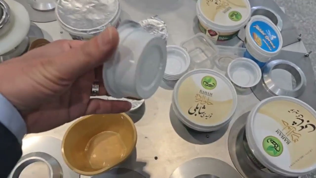 Halwa Automatic Filling and Packing Machine - آلة تعبئة وتغليف الحلاوة الطحينية أوتوماتيكية