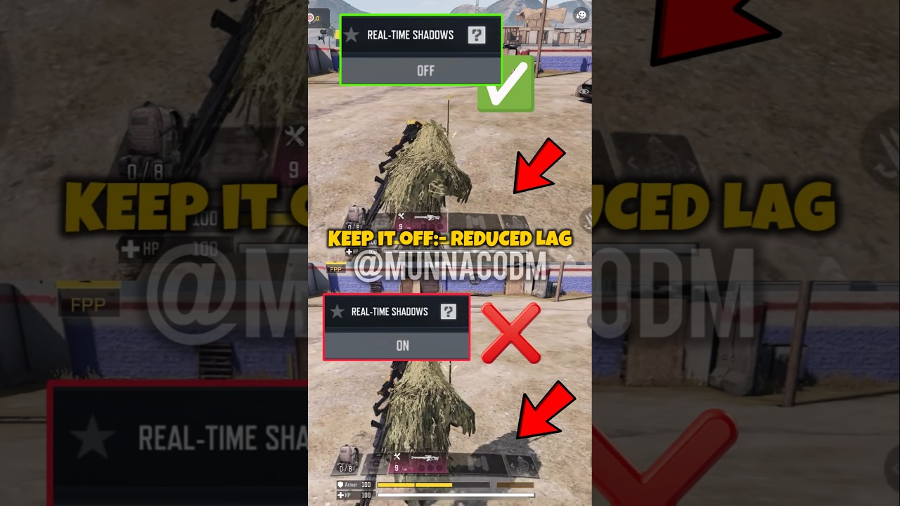 ✅️ How to Reduce LAG & FPS Drop in CODM BR 🔥💯 Codmobile Tips and Tricks 