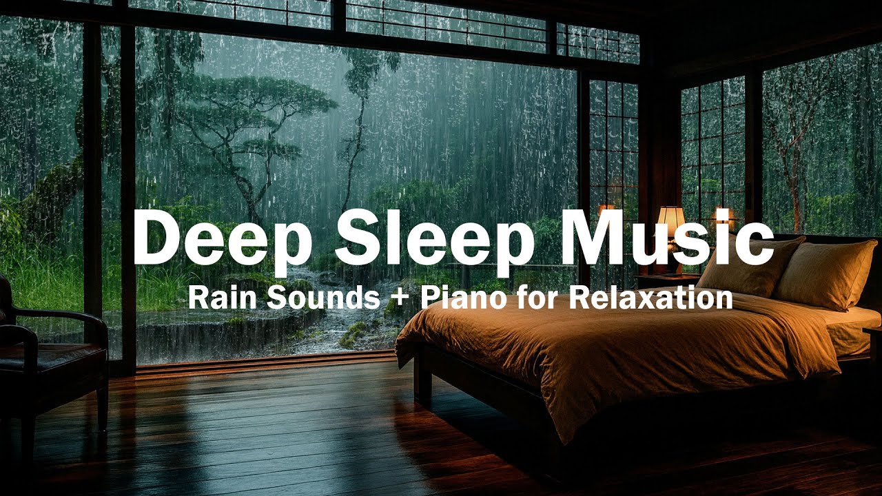 Relaxing Piano Music – Healing Rain Sounds for Deep Sleep,Anxiety ...