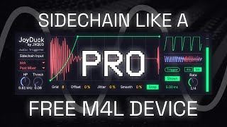There's NO good SIDECHAIN plugins, so I made MY OWN | FREE Max For Live Device