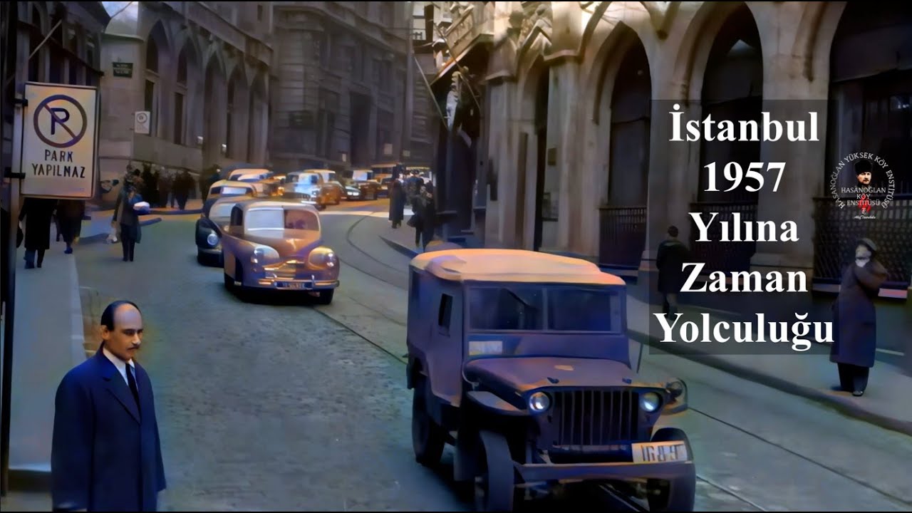 İstanbul 1957 Yılına Zaman Yolculuğu #eskiistanbul