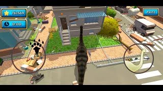 Dinosaur Simulator 2 Dino City Android Gameplay #5 (APATOSAURUS) screenshot 2