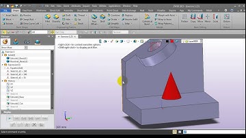 Using a Sketch, Extrude and Revolve In ZW3D 2015