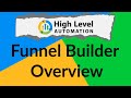 Go High Level Automation - Onboarding Video 13: Funnel Builder Overview