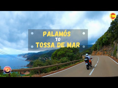 A Beautiful road trip to Tossa de Mar | Costa Brava, Catalunya Spain [4k]