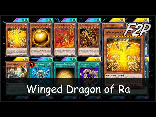 yugioh duel links winged dragon of ra deck Complete Custom for Yu-Gi-Oh! may be 1st or Unlimited Edition Platinum 1] Winged Dragon of