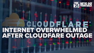 Internet infrastructure is overwhelmed, expert says after Cloudflare outage