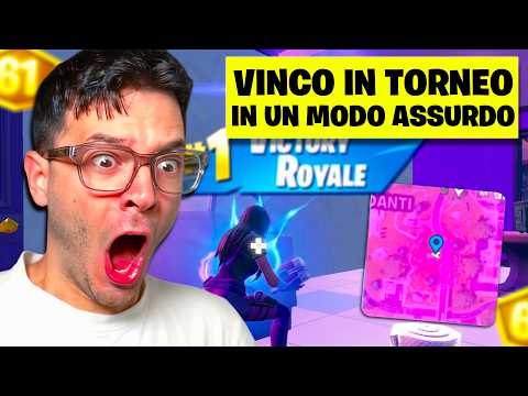 VINCO il TORNEO in un MODO ASSURDO su FORTNITE