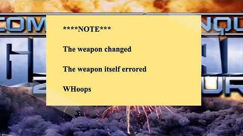 Generals Zero Hour Modding Tutorial - Upgrades: Weapons/Armor