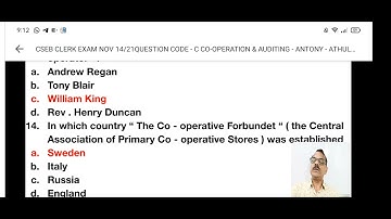 CSEB Clerk Exam Question paper 14/11/21  CODE - C  Discussion.