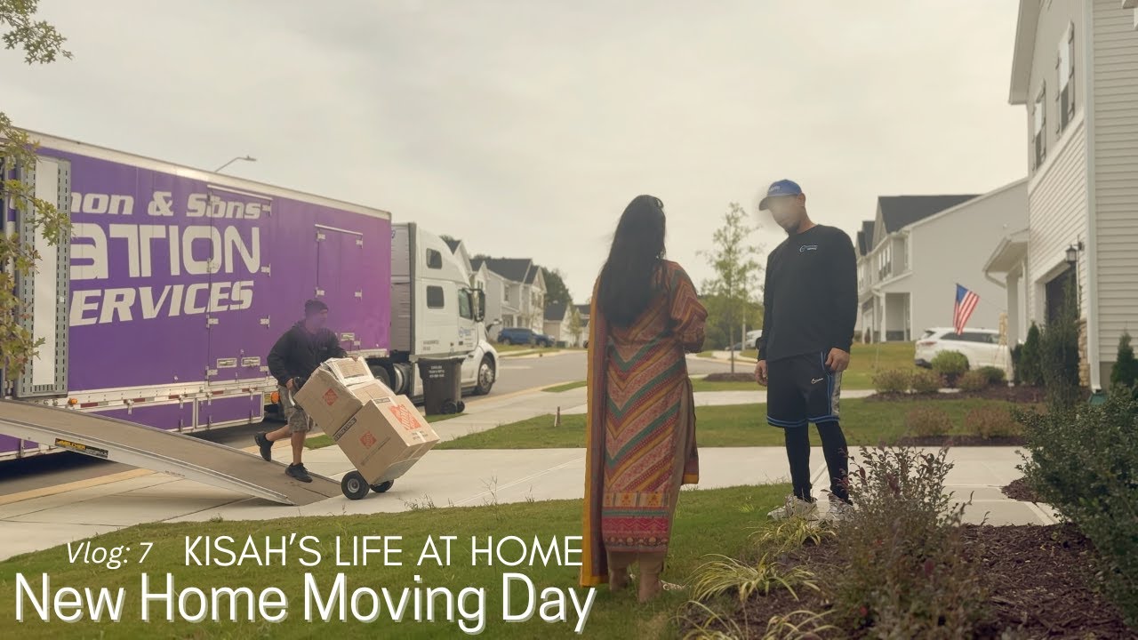Счастливое новое начало 🌿 День переезда в наш новый дом в лесу 🚚🌳 | Жизнь в деревне